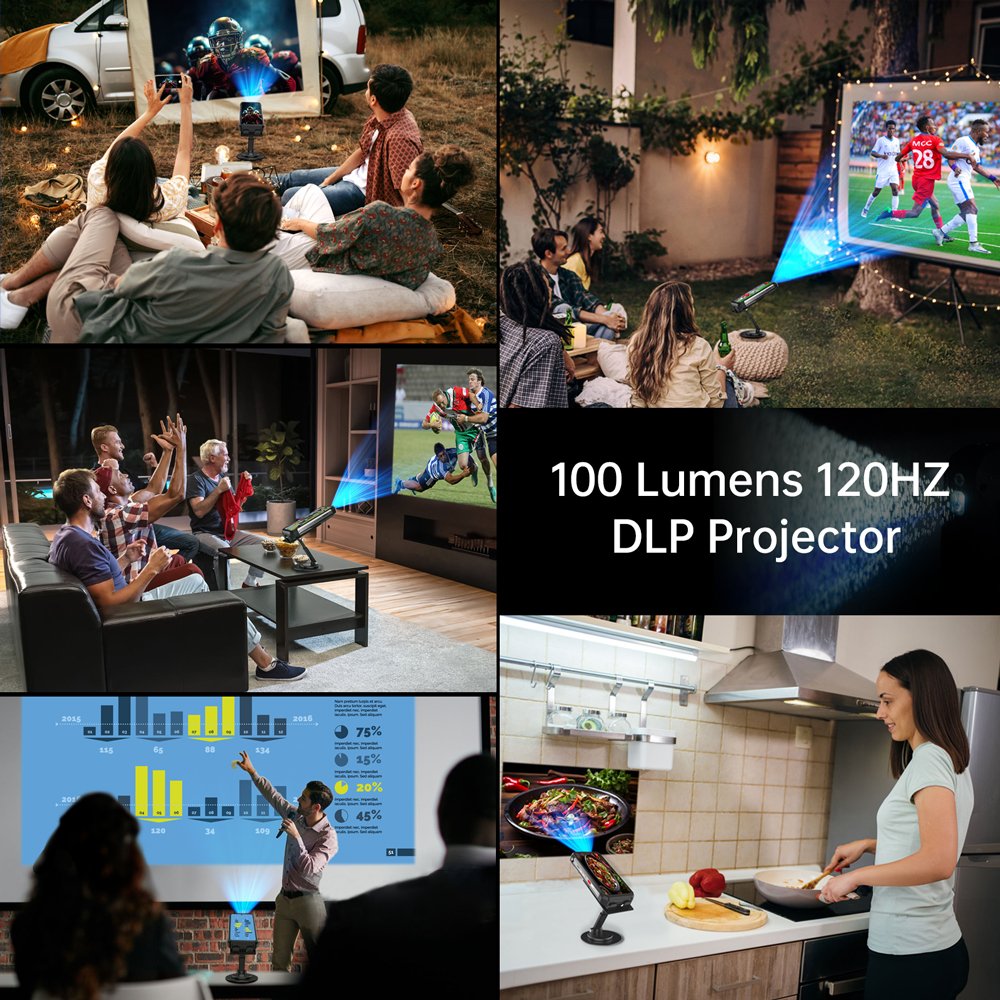 Unihertz 8849 Tank2 Pro 100 lumens Projector Rugged Smart phone 12+256GB Cellphone 100MP Night Vision Camping Light Mobile Phone